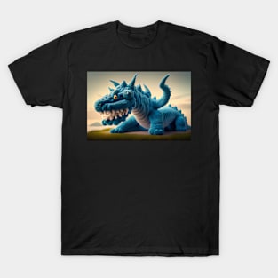 Cute Wool Art Dragon 4 of 20 Designs T-Shirt